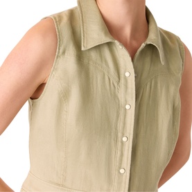 Ellis Western Linen Jumpsuit