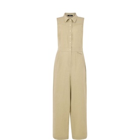 Ellis Western Linen Jumpsuit