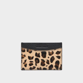 Logo Leopard Cardholder