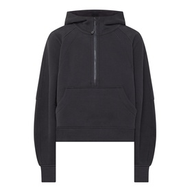 Scuba Oversized Half-Zip Hoodie