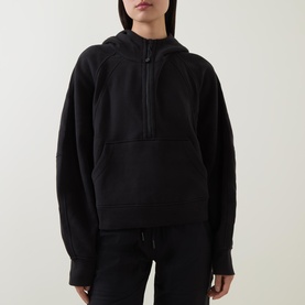 Scuba Oversized Half-Zip Hoodie