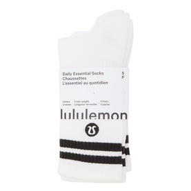 Three-Pack Daily Essential Crew Socks