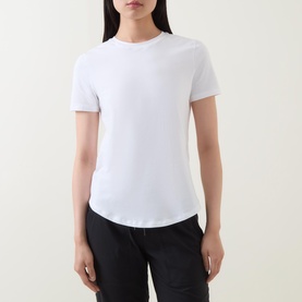 Love Curved Hem T-Shirt