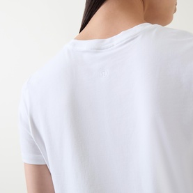 Love Curved Hem T-Shirt