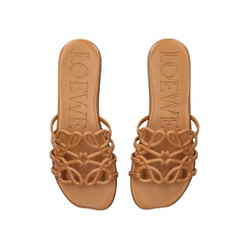 Petal Anagram Flat Sandals