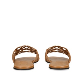 Petal Anagram Flat Sandals