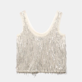 Sequin Tank Top