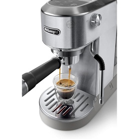Dedica Duo Cold Brew Manual Pump Machine Silver