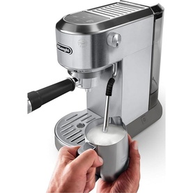 Dedica Duo Cold Brew Manual Pump Machine Silver