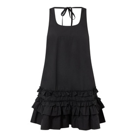 Tiered Ruffle Mini Dress