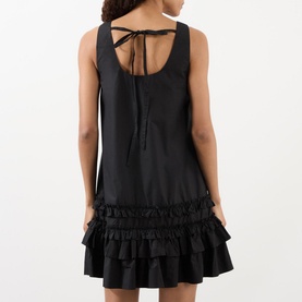 Tiered Ruffle Mini Dress