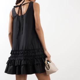 Tiered Ruffle Mini Dress