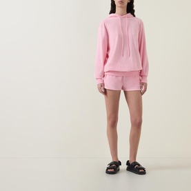 Logo Terry Towelling Hoodie