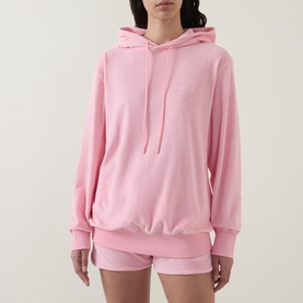 Logo Terry Towelling Hoodie