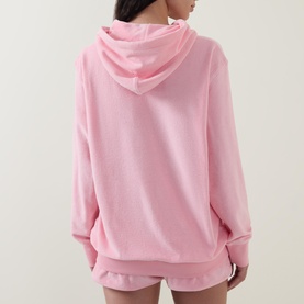 Logo Terry Towelling Hoodie