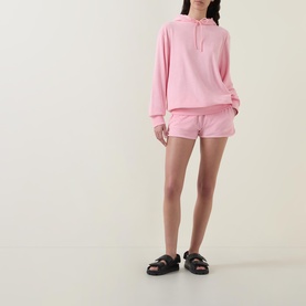 Logo Terry Towelling Hoodie
