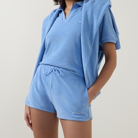 Towelling Drawstring Shorts
