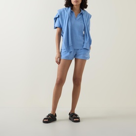 Towelling Drawstring Shorts
