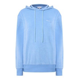 Towelling Drawstring Hoodie