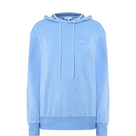 Towelling Drawstring Hoodie