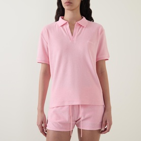 Logo Terry Towelling Polo Shirt