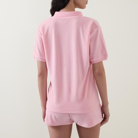 Logo Terry Towelling Polo Shirt