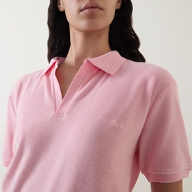 Logo Terry Towelling Polo Shirt