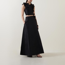 Camille Cropped Petal Top