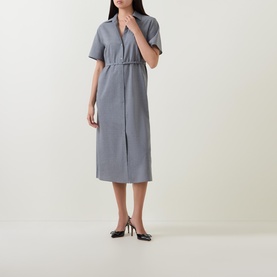 Dulera Belted Shirt Dress