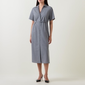 Dulera Belted Shirt Dress