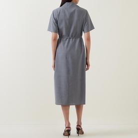 Dulera Belted Shirt Dress