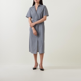 Dulera Belted Shirt Dress