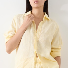 The Boyfriend Linen Shirt