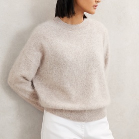 Misha Brushed Cashmere Sweater