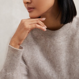 Misha Brushed Cashmere Sweater
