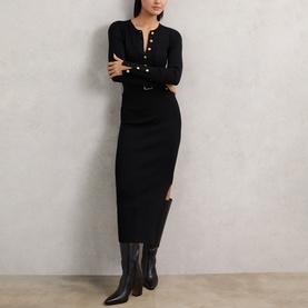 Willow Rib-Knit Dress