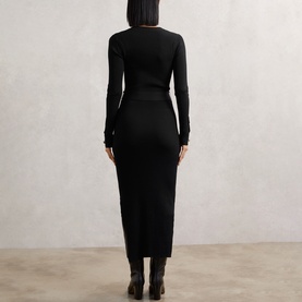 Willow Rib-Knit Dress