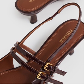 Isla Slingback Leather Pumps