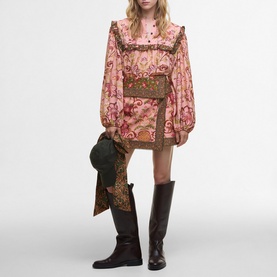 Thais Mini Wrap Skirt
