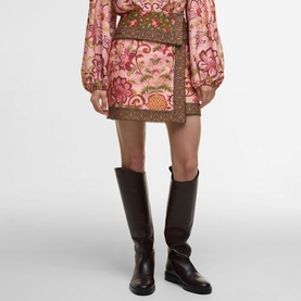 Thais Mini Wrap Skirt