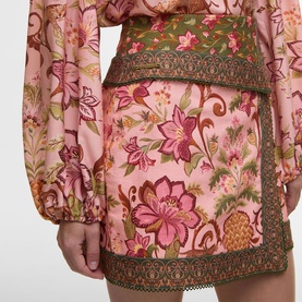 Thais Mini Wrap Skirt