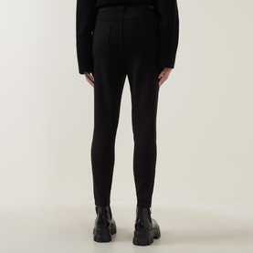 Zip Detail Skinny Trousers