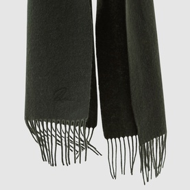 Picton Knitted Script Logo Scarf