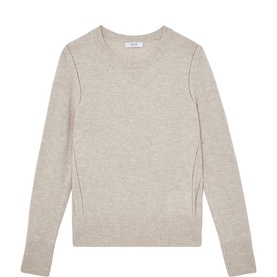 Anya Open-Stitch Sweater