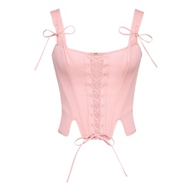 Callie Lace-Up Corset Top