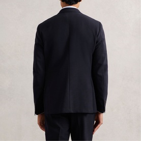 Belmont Double-Breasted Textured Suit Jacket