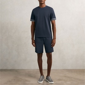 Angus Textured Drawstring Shorts