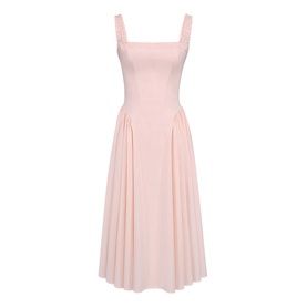 Dorothy Pleated Flared Sundress