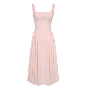 Dorothy Pleated Flared Sundress