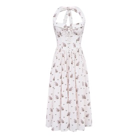 Emilia Floral Halter Dress